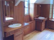 Philippe Nourisson, Menuisier- - agencement-decoration-interieur - catalogue-bain - Salle de bain Marine