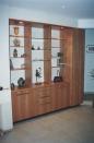 Philippe Nourisson, Menuisier- - agencement-decoration-interieur - catalogue-bureau-bibliotheque - Bibliothèque en poirier