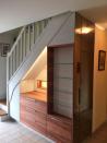 Philippe Nourisson, Menuisier- - menuiserie - catalogue-escalier - Dessous escalier en tinéo