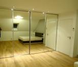 Philippe Nourisson, Menuisier- - agencement-decoration-interieur - catalogue-placard-dressing - placard portes coulissantes miroir
