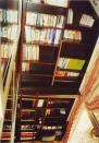 Philippe Nourisson, Menuisier- - agencement-decoration-interieur - catalogue-bureau-bibliotheque - Bibliothèque sur deux étages