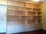 Philippe Nourisson, Menuisier- - agencement-decoration-interieur - catalogue-bureau-bibliotheque - Bibliothèque   rangement bas
