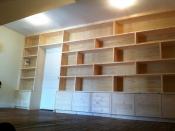 Philippe Nourisson, Menuisier- - agencement-decoration-interieur - catalogue-bureau-bibliotheque - Bibliothèque   rangement bas