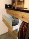 Philippe Nourisson, Menuisier- - agencement-decoration-interieur - catalogue-espace-cuisine - Cuisine bois inox et verre