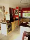 Philippe Nourisson, Menuisier- - agencement-decoration-interieur - catalogue-espace-cuisine - Cuisine bois inox et verre