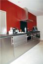 Philippe Nourisson, Menuisier- - agencement-decoration-interieur - catalogue-espace-cuisine - Cuisine inox et granit