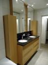 Philippe Nourisson, Menuisier- - agencement-decoration-interieur - catalogue-bain - SALLE DE BAIN CHENE