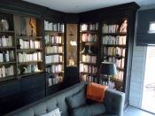 Philippe Nourisson, Menuisier- - agencement-decoration-interieur - catalogue-bureau-bibliotheque - Bibliothèque/cabinet de Curiosité