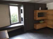 Philippe Nourisson, Menuisier- - agencement-decoration-interieur - catalogue-bureau-bibliotheque - Agencement salon