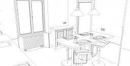 Philippe Nourisson, Menuisier- - agencement-decoration-interieur - catalogue-etudes-graphiques - CUISINE N° 2