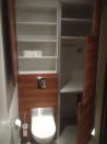 Philippe Nourisson, Menuisier- - agencement-decoration-interieur - catalogue-bain - Meuble vasque et rangement haut