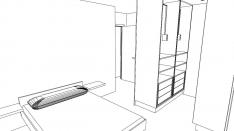 Philippe Nourisson, Menuisier- - agencement-decoration-interieur - catalogue-etudes-graphiques - Dressing