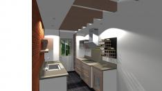 Philippe Nourisson, Menuisier- - agencement-decoration-interieur - catalogue-espace-cuisine - Cuisine chêne
