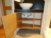 Philippe Nourisson, Menuisier- - agencement-decoration-interieur - catalogue-bain - Projet PERSPECTIVE PETITE SALLE D EAU