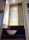 Philippe Nourisson, Menuisier- - agencement-decoration-interieur - catalogue-bain - Projet PERSPECTIVE PETITE SALLE D EAU