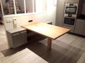 Philippe Nourisson, Menuisier- - agencement-decoration-interieur - catalogue-espace-cuisine - Cuisine basalte