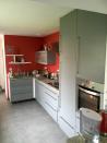 Philippe Nourisson, Menuisier- - agencement-decoration-interieur - catalogue-espace-cuisine - Cuisine bleu-gris
