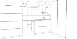 Philippe Nourisson, Menuisier- - agencement-decoration-interieur - catalogue-etudes-graphiques - CUISINE N°1