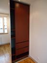 Philippe Nourisson, Menuisier- - agencement-decoration-interieur - catalogue-placard-dressing - Placard porte miroir