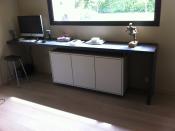 Philippe Nourisson, Menuisier- - agencement-decoration-interieur - catalogue-bureau-bibliotheque - Agencement séjour laqué