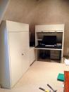Philippe Nourisson, Menuisier- - agencement-decoration-interieur - catalogue-bureau-bibliotheque - Bureau en bois laqué