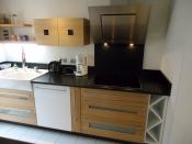 Philippe Nourisson, Menuisier- - agencement-decoration-interieur - catalogue-espace-cuisine - Cuisine ilot en chêne