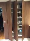Philippe Nourisson, Menuisier- - agencement-decoration-interieur - catalogue-bain - Salle de bain en noyer US