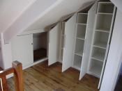 Philippe Nourisson, Menuisier- - agencement-decoration-interieur - catalogue-placard-dressing - Placard sous combles