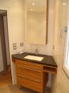 Philippe Nourisson, Menuisier- - agencement-decoration-interieur - catalogue-bain - Salle de bain petit espace
