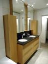 Philippe Nourisson, Menuisier- - agencement-decoration-interieur - catalogue-bain - SDB en chêne