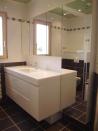Philippe Nourisson, Menuisier- - agencement-decoration-interieur - catalogue-bain - Meuble de SDB laqué blanc