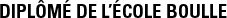 diplôme boulle, Philippe Nourisson, Menuisier-